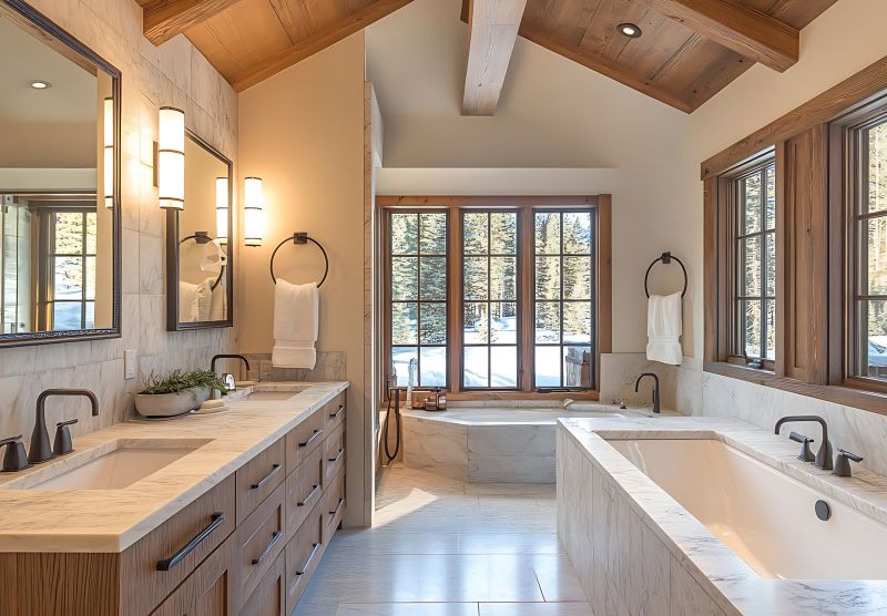 Elegant Master Bathroom